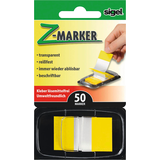 Artikelbild 1 für SIGEL Z-Marker Haftmarker gelb 50 Streifen, Artikelnummer 381178