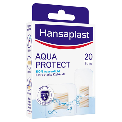 Artikelbild für Hansaplast Pflaster AQUA PROTECT 4808200006 transparent, 20 St., Artikelnummer 497687