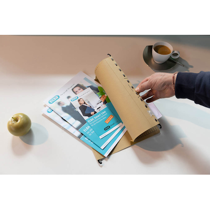 Artikelbild 2 für ELBA Taschenhefter vertic ULTIMATE Karton naturbraun DIN A4 1x kaufmännische Heftung, 25 St., Artikelnummer 393942