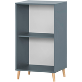 Artikelbild 1 für MÖBELPARTNER Aktenregal 500 blaugrau 51,0 x 41,0 x 92,6 cm, 1 St., Artikelnummer 823983