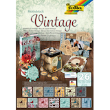 Artikelbild 1 für folia Motivblock Vintage farbsortiert 80/270 g/qm 26 St., Artikelnummer 963243