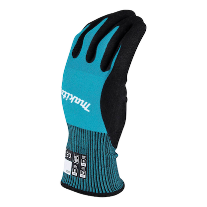 Artikelbild 9 für makita unisex Arbeitshandschuhe Nitril blau Größe 9, 1 Paar, Artikelnummer 634653