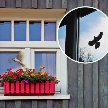 Artikelbild 2 für GARDIGO Aufkleber Vogel Silhouetten, schwarz, 5 St., Artikelnummer 796718