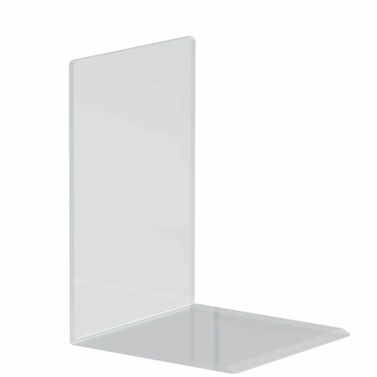 Artikelbild für MAUL Buchstützen glasklar 12,0 x 12,0 x 17,0 cm, 2 St., Artikelnummer 357806