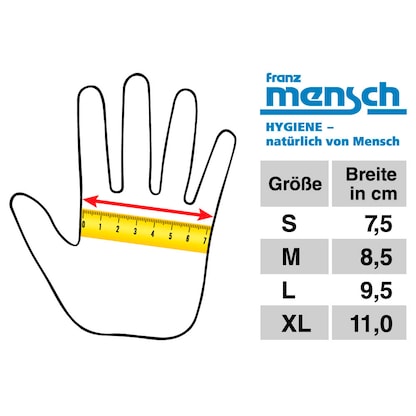 Artikelbild 2 für franz mensch unisex Arbeitshandschuhe SKILL grau Größe L, 12 Paar, Artikelnummer 386102