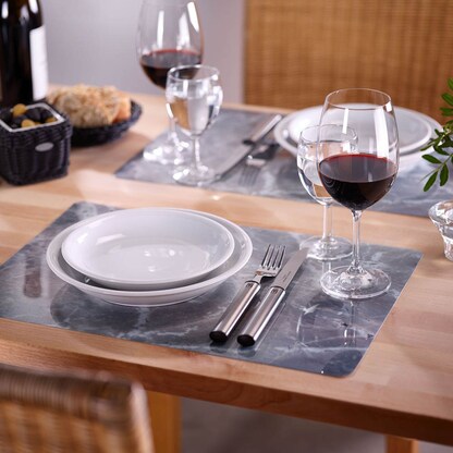 Artikelbild 3 für WESTMARK Platzsets Marmor grau 30,0 x 43,5 cm, 4 St., Artikelnummer 711775