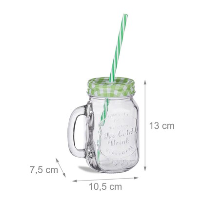 Artikelbild 4 für relaxdays Trinkgläser 400,0 ml, 8 St., Artikelnummer 400493