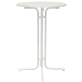 Artikelbild 1 für MFG Freizeitmöbel Stehtisch rund Spanplatte weiß 80,0 x 80,0 x 110,0 cm, 1 St., Artikelnummer 585279