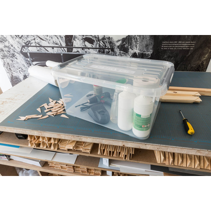 Artikelbild 8 für curver HANDY Aufbewahrungsboxen 50,0 l transparent 60,0 x 40,0 x 29,0 cm, 3 St., Artikelnummer 701209