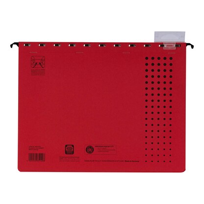 Artikelbild 2 für ELBA Hängehefter chic ULTIMATE Karton rot DIN A4 1x kaufmännische Heftung, 5 St., Artikelnummer 601880