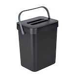 Artikelbild 1 für WENKO Tago Mülleimer 5,0 l schwarz, 1 St., Artikelnummer 811461