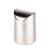 Artikelbild 1 für APS Tischmülleimer 0,7 l silber, 1 St., Artikelnummer 194599