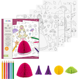 Artikelbild 1 für HEYDA 3D Prinzessin Malset farbsortiert, 1 St., Artikelnummer 689659