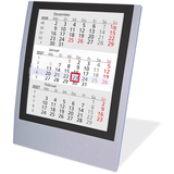 Artikelbild 1 für Tischkalender Einsteckkalender 2026/2027 grau/schwarz, 1 St., Artikelnummer 547949