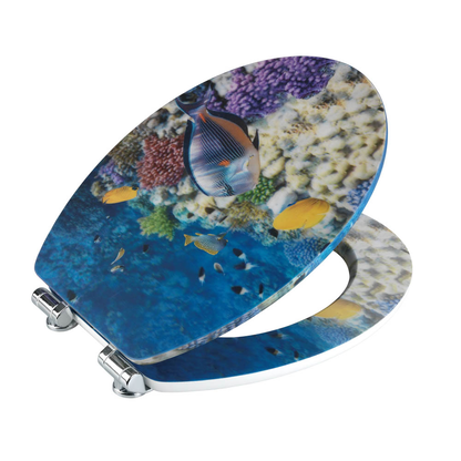Artikelbild für WENKO WC-Sitz mit Absenkautomatik Fish mit 3D-Effekt mehrfarbig, 1 St., Artikelnummer 812911