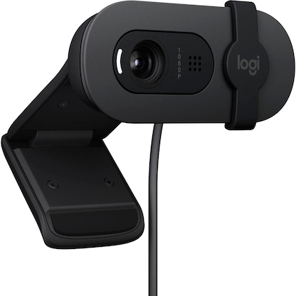 Artikelbild 2 für Logitech BRIO 100 Webcam grafit, Artikelnummer 166989