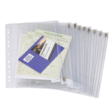 Artikelbild 1 für FolderSys Dokumententaschen 19x30,5 cm glasklar glatt 0,15 mm, 10 St., Artikelnummer 918169