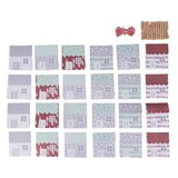 Artikelbild 1 für Rayher Adventskalender Papier Falthäuser mehrfarbig, Artikelnummer 433551