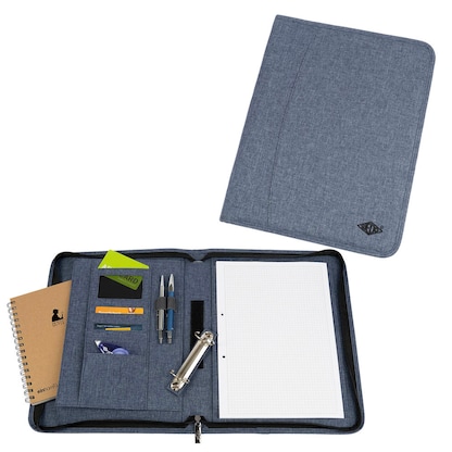 Artikelbild für WEDO Ringbuchmappe Denim Kunstfaser DIN A4 blau, Artikelnummer 574859