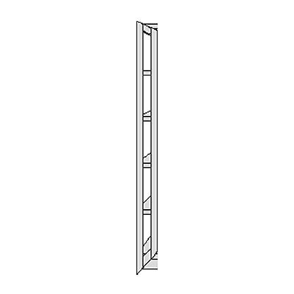 Artikelbild für Kerkmann Progress Abschlussrahmen lichtgrau 2,0 x 30,0 x 190,0 cm, Artikelnummer 249300