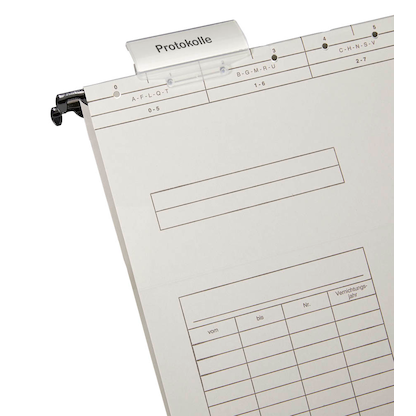 Artikelbild 4 für dots Hängemappen lichtgrau, 25 St., Artikelnummer 538553