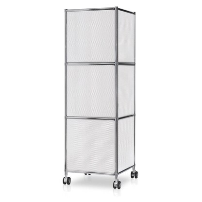 Artikelbild für viasit SAM System4Schallschutz-Modul Stahlrohr verchromt, Lochblech lackiert, Artikelnummer 448288