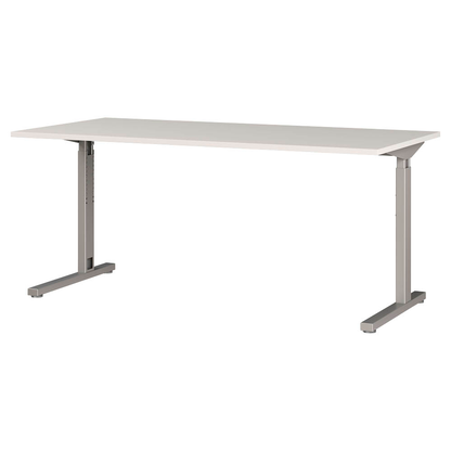 Artikelbild 8 für GERMANIA Profi 3.0 Schreibtisch lichtgrau L-Form, C-Fuß-Gestell silber 260,0 x 240,0 cm, Artikelnummer 104487