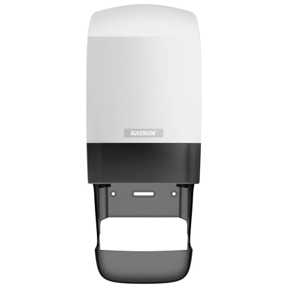 Artikelbild 2 für KATRIN Toilettenpapierspender 77465 weiß, schwarz Kunststoff, 1 St., Artikelnummer 362355