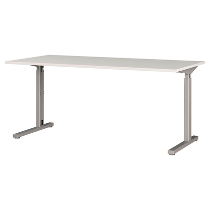 Artikelbild 5 für GERMANIA Profi 3.0 Schreibtisch lichtgrau L-Form, C-Fuß-Gestell silber 260,0 x 260,0 cm, Artikelnummer 104469