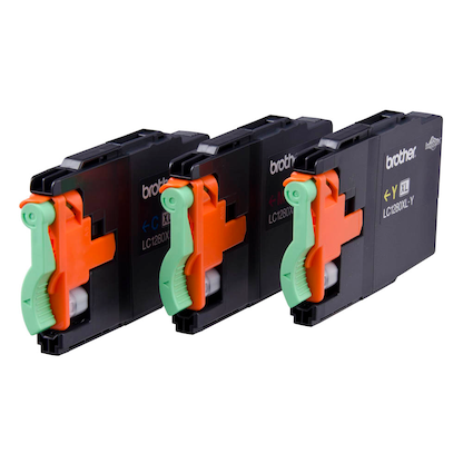 Artikelbild 3 für brother LC-1280XLC/M/Y cyan, magenta, gelb Druckerpatronen, 3er-Set, Artikelnummer 916908