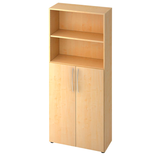 Artikelbild 1 für HAMMERBACHER Regalschrank Altus, V4770/3/3/BM ahorn 80,0 x 34,6 x 188,0 cm, 1 St., Artikelnummer 962910