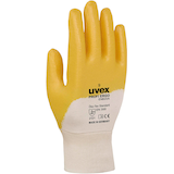 Artikelbild 1 für uvex unisex Arbeitshandschuhe profi ergo orange Größe 10, 1 Paar, Artikelnummer 312076