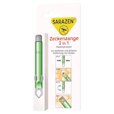 Artikelbild 1 für SARAZEN Zeckenzange, 1 St., Artikelnummer 406258