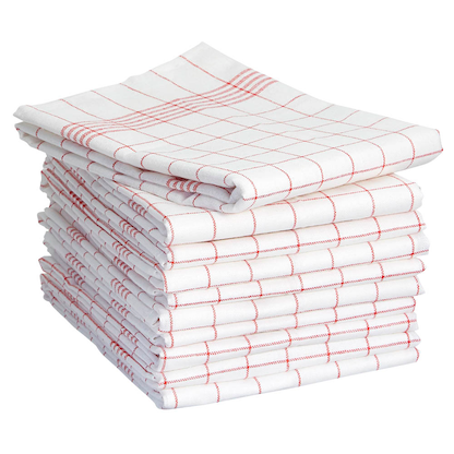 Artikelbild für Dyckhoff Geschirrtücher Karo rot 50,0 x 70,0 cm, 10 St., Artikelnummer 462585