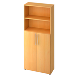 Artikelbild 1 für HAMMERBACHER Regalschrank Altus, V4770/6/6/BM buche 80,0 x 34,6 x 188,0 cm, 1 St., Artikelnummer 212126