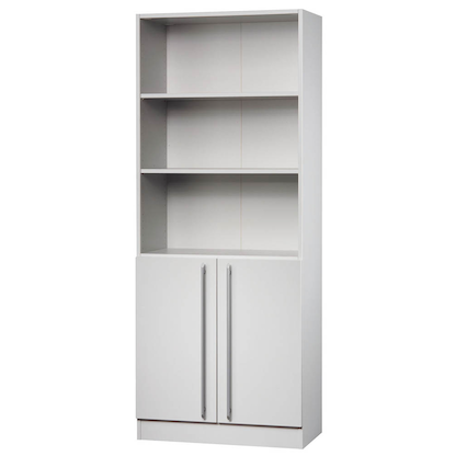 Artikelbild für HAMMERBACHER Regalschrank 7700 RE, V7700/5/5/RE lichtgrau 80,0 x 42,0 x 200,4 cm, 1 St., Artikelnummer 860150