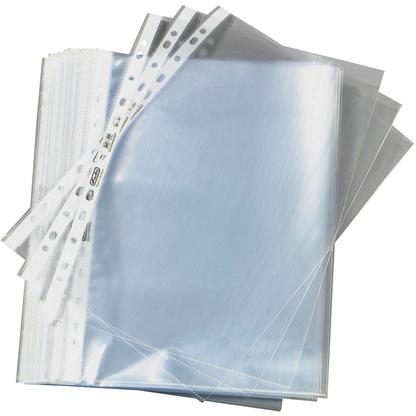 Artikelbild 2 für herlitz Prospekthüllen DIN A4 glasklar glatt 0,05 mm, 100 St., Artikelnummer 402212