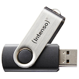 Artikelbild 1 für Intenso USB-Stick Basic Line schwarz, silber 8 GB, 1 St., Artikelnummer 792341