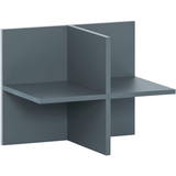 Artikelbild 1 für MÖBELPARTNER 500 Fachteiler für Regale blaugrau 47,5 x 32,8 x 38,4 cm, Artikelnummer 823902