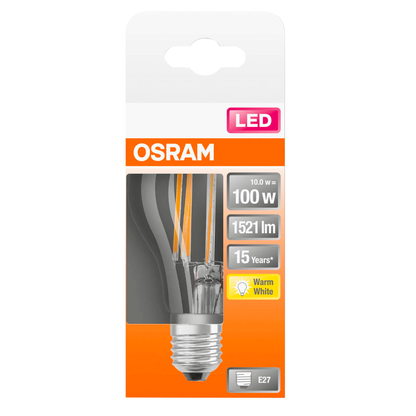 Artikelbild 3 für OSRAM LED-Lampe RETROFIT CLASSIC A 100 E27 11 W klar, 1 St., Artikelnummer 308454