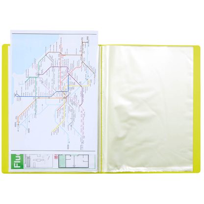 Artikelbild 3 für PAGNA School Sichtbuch DIN A4, 20 Hüllen lindgrün, 1 St., Artikelnummer 609366