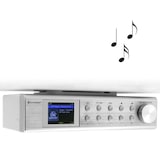 Artikelbild 1 für soundmaster IR1500SI Unterbauradio silber, Artikelnummer 964102