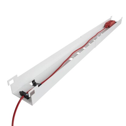 Artikelbild 6 für ith möbel Kabelkanal 86,8 - 143,7 cm weiß, Artikelnummer 129177
