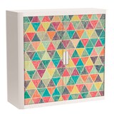 Artikelbild 1 für PAPERFLOW easyOffice Vintage Rollladenschrank 62352 2 Fachböden 110,0 x 41,5 x 104,0 cm, Artikelnummer 210227