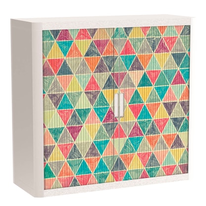 Artikelbild für PAPERFLOW easyOffice Vintage Rollladenschrank 62352 2 Fachböden 110,0 x 41,5 x 104,0 cm, Artikelnummer 210227