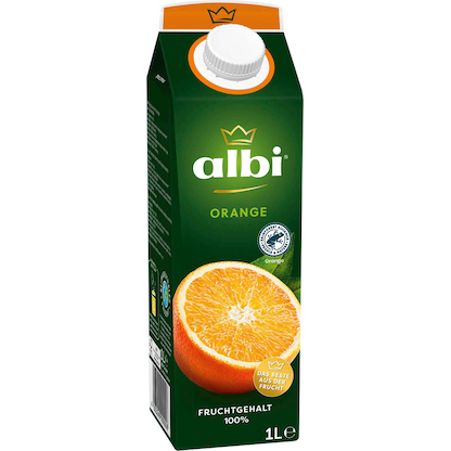Artikelbild 2 für albi® Fruchtsaftkonzentrat Orange 6x 1,0 l, Artikelnummer 751517