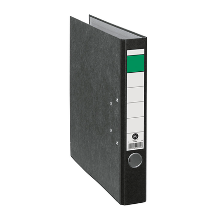 Artikelbild 2 für Grüner Balken Ordner schwarz marmoriert Karton 5,0 cm DIN A4, 1 St., Artikelnummer 665257
