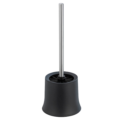 Artikelbild für WENKO WC-Garnitur Basic schwarz Kunststoff, 1 St., Artikelnummer 213694