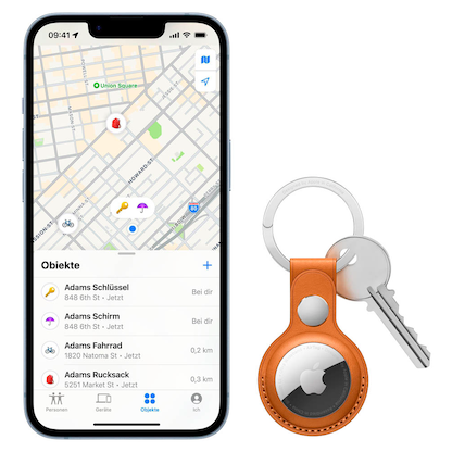 Artikelbild 8 für Apple AirTag 4er-Pack Bluetooth-Tracker, Artikelnummer 490023