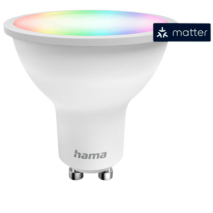 Artikelbild 3 für hama LED-Lampe Smarte WLAN GU10 GU10 5 W WLAN, für Sprach- / App-Steuerung, 1 St., Artikelnummer 462246